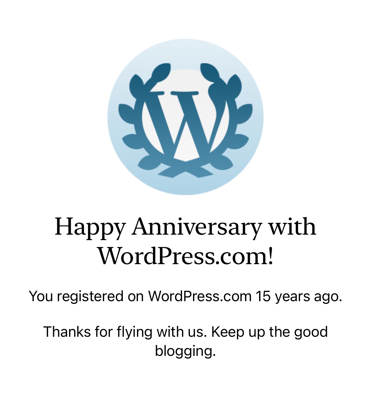Fifteen Years Of WordPressing