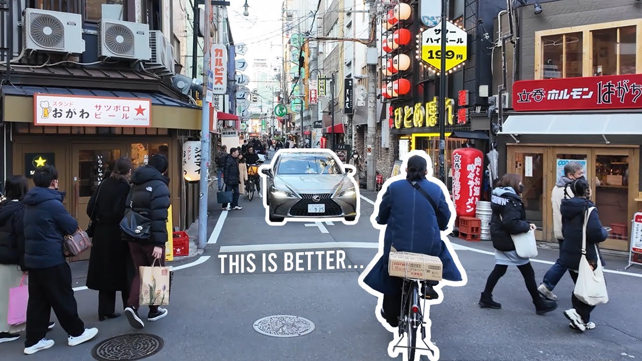Japan has good neighborhood streets